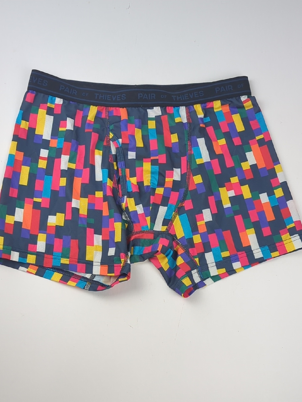 PAIR OF THIEVES Men’s Multi Color Boxer Briefs Medium